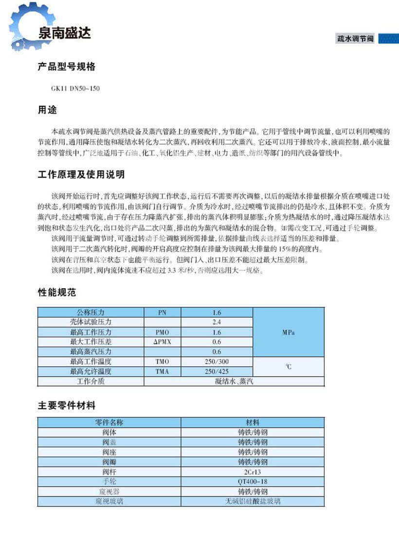 疏水调节阀 GK11-_页面_1